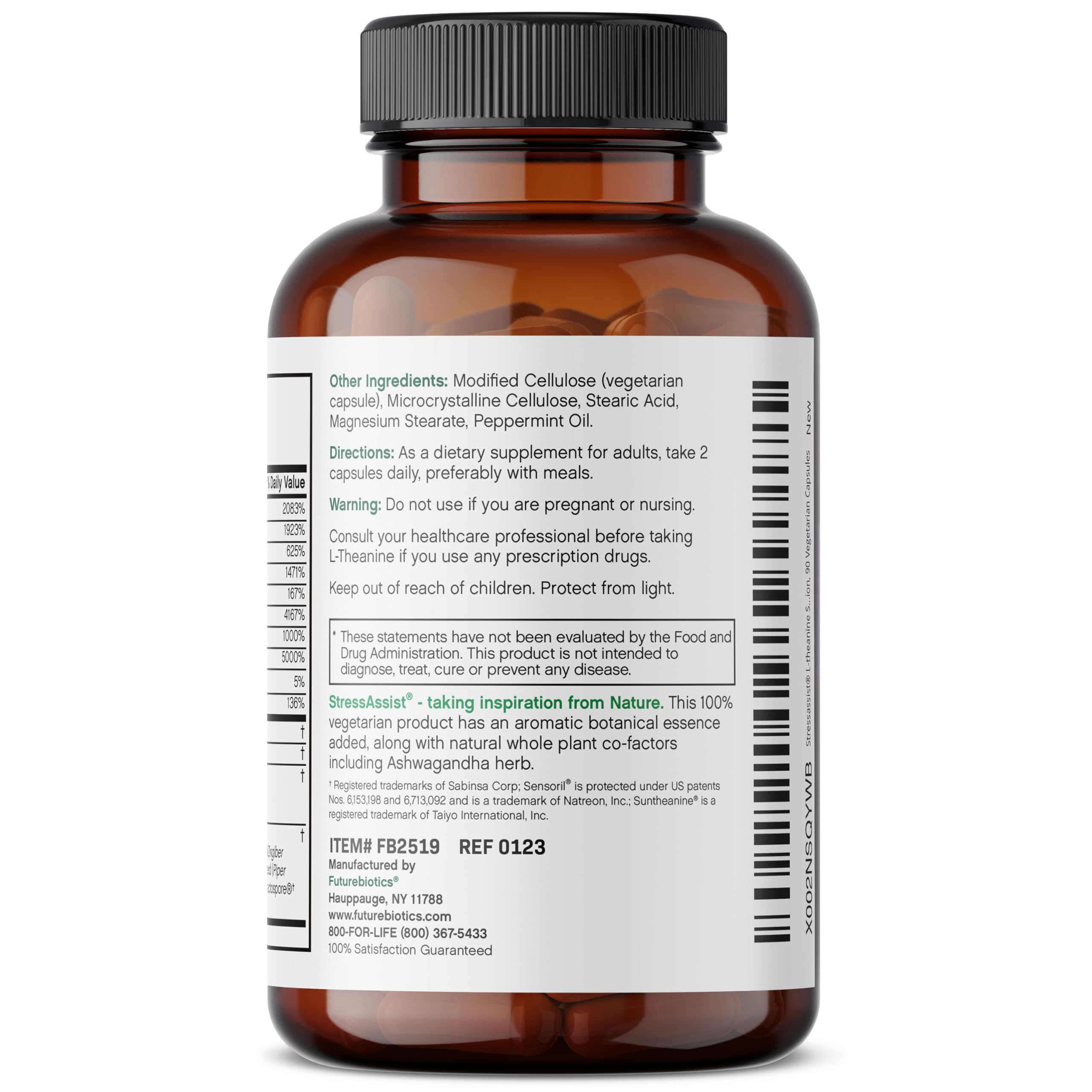 Eleuthero root for stress support in StressAssist