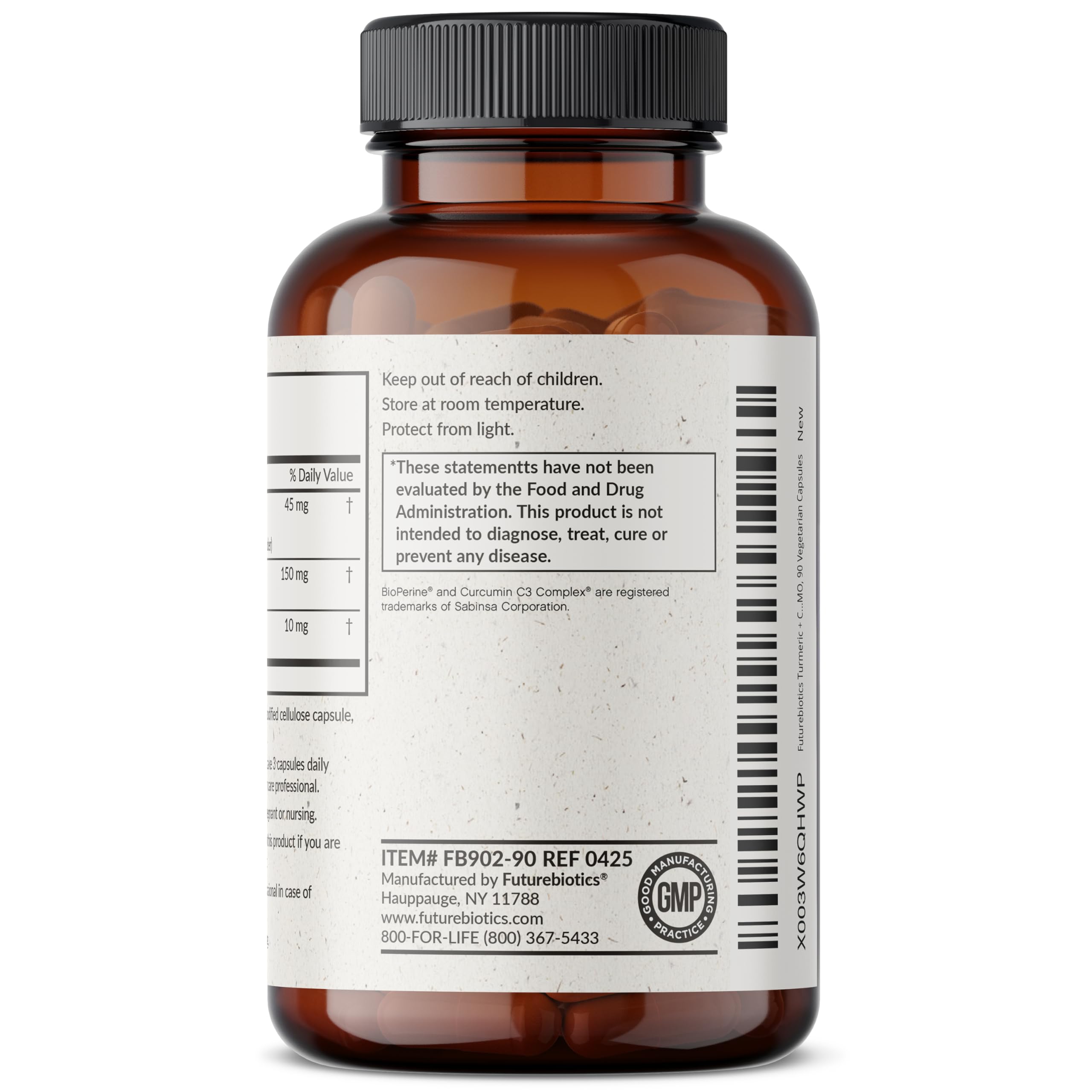 Close-up of capsules and turmeric powder texture
