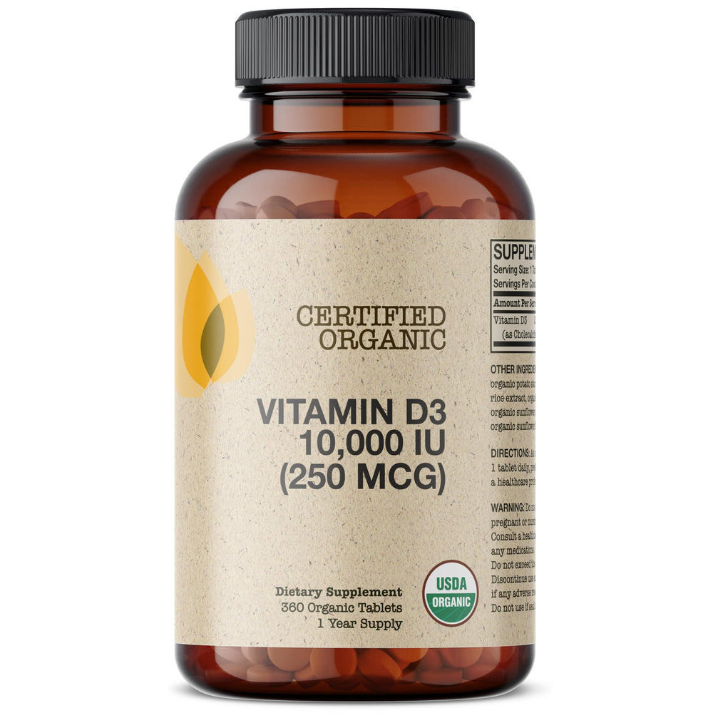 Bone and muscle health concept with Vitamin D3