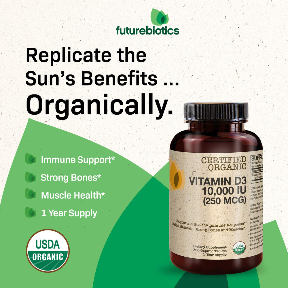 Lab-tested quality seal for Futurebiotics Vitamin D3