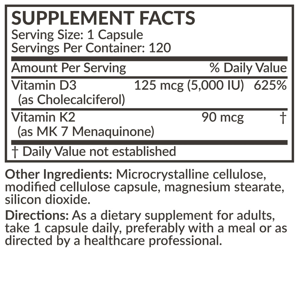 cGMP facility in New York manufacturing Futurebiotics K2 D3