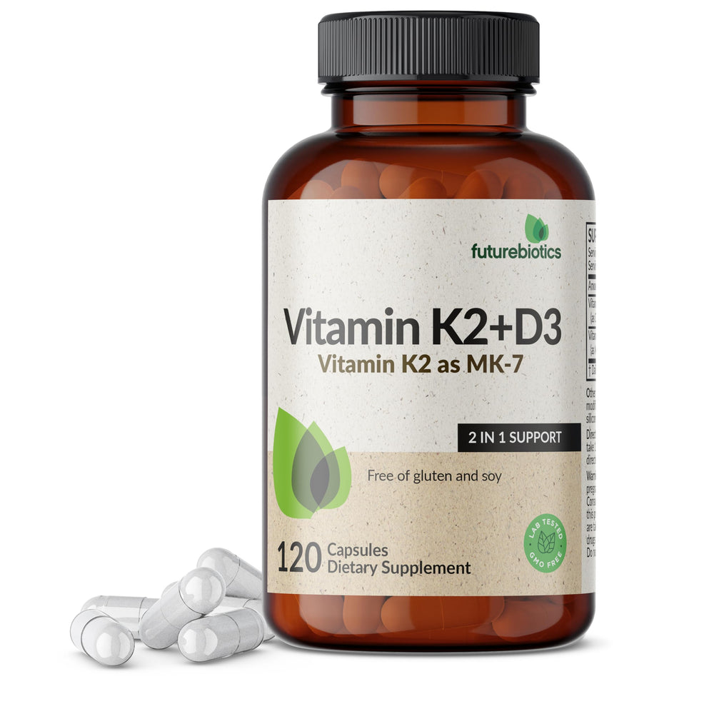 Futurebiotics Vitamin K2 MK-7 with D3 hero image