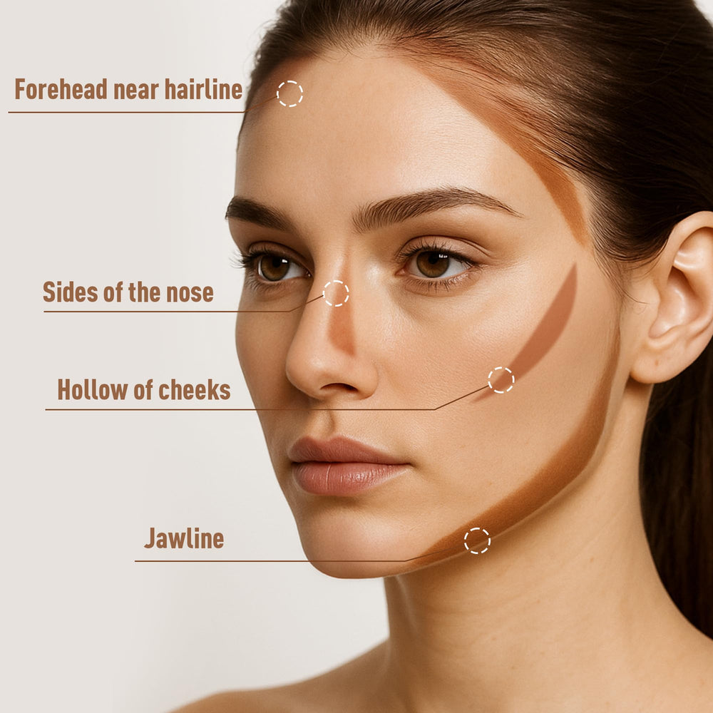 FV Contour mixed with body lotion for all-over definition