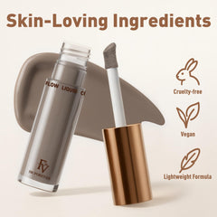 FV Jawline contour in action demonstrates defined silhouette