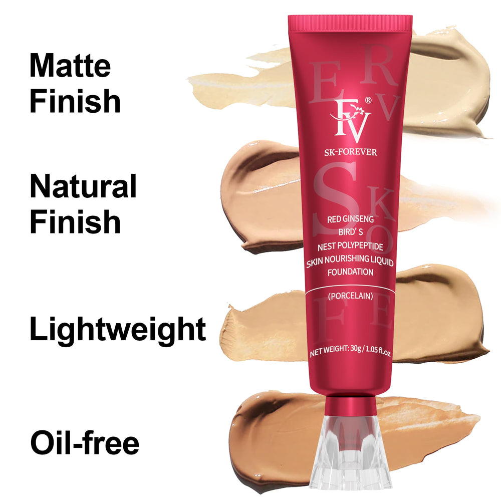FV lightweight buildable coverage feels breathable on skin