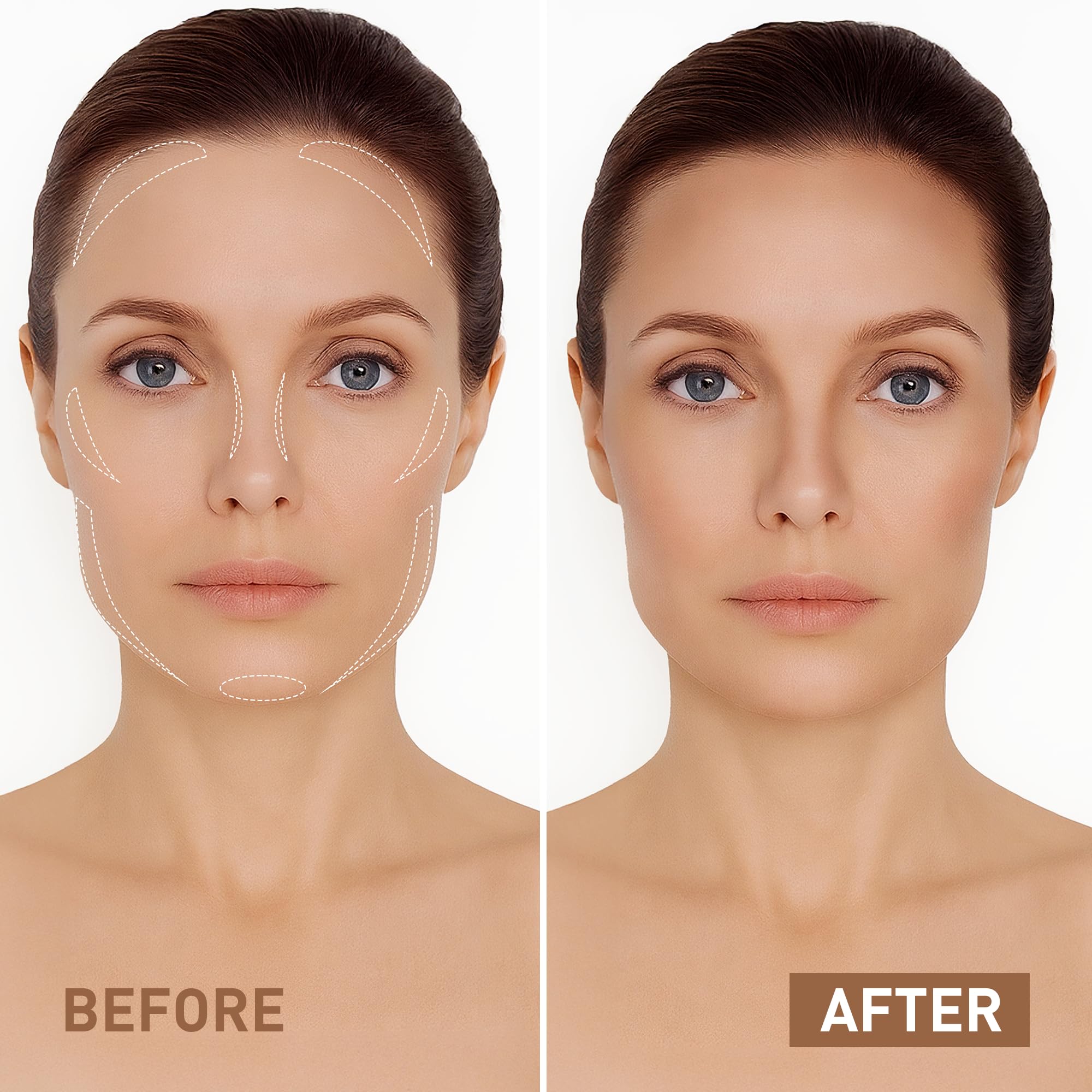 FV Liquid Contour Stick 02 Cool Taupe twist cap demonstrates easy application
