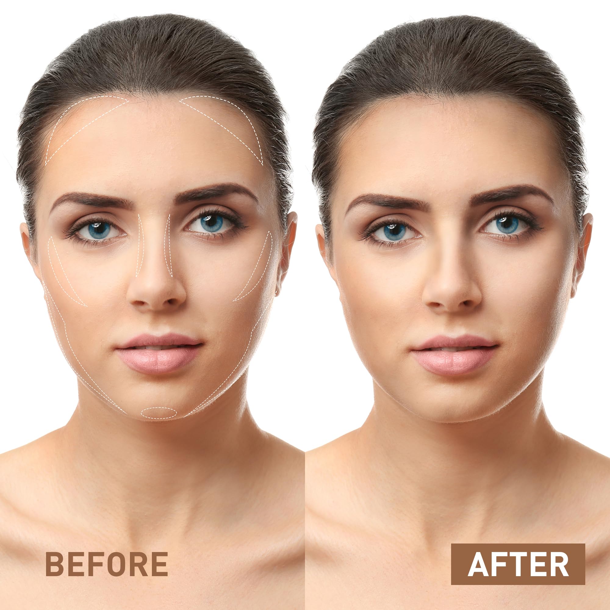 FV Liquid Cool Toned Contour Stick enhances cheekbones with blendable shade