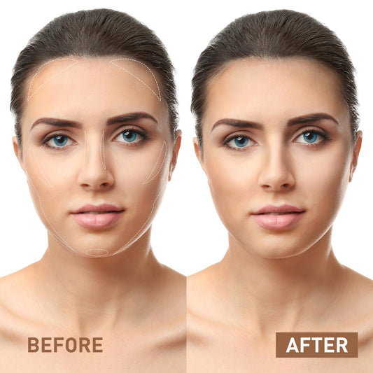 FV Liquid Cool Toned Contour Stick enhances cheekbones with blendable shade