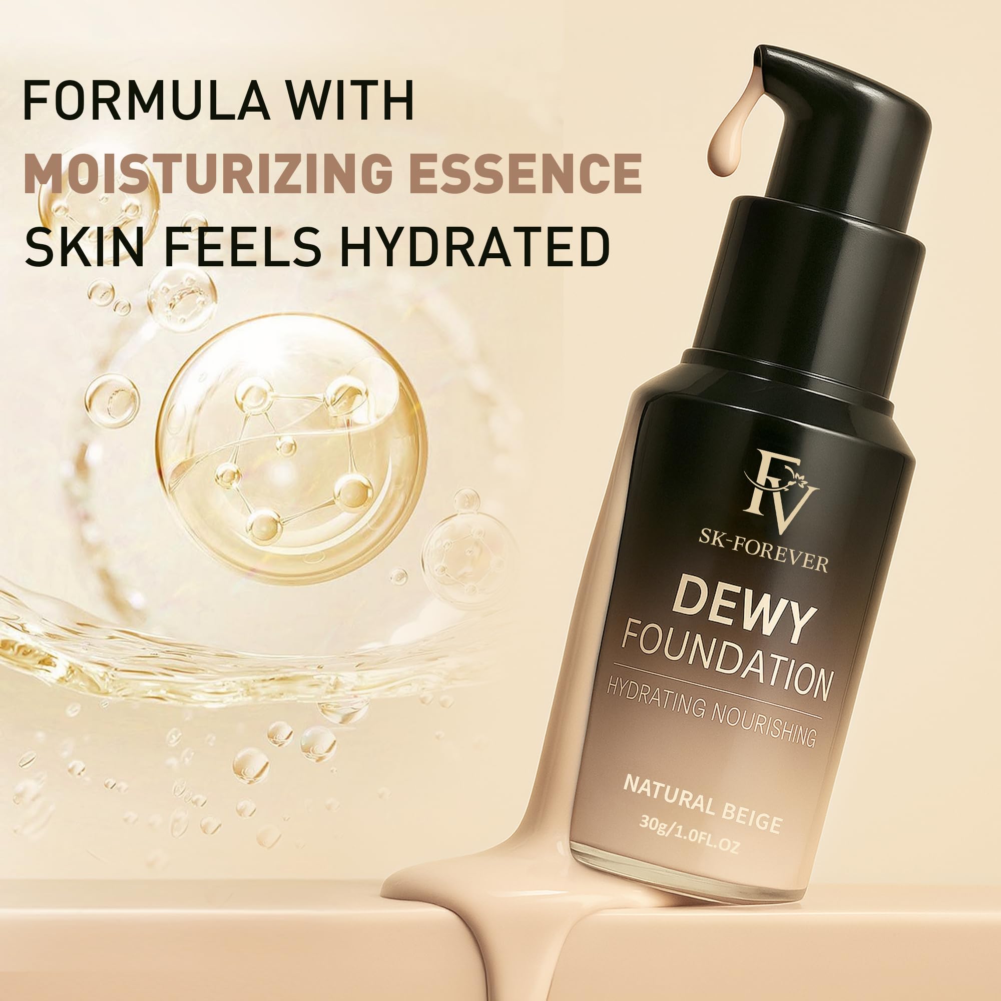 FV Skin-friendly finish stays waterproof and sweat-resistant through daily activity.