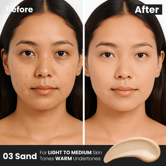FV Concealer applicator close-up for precise blending