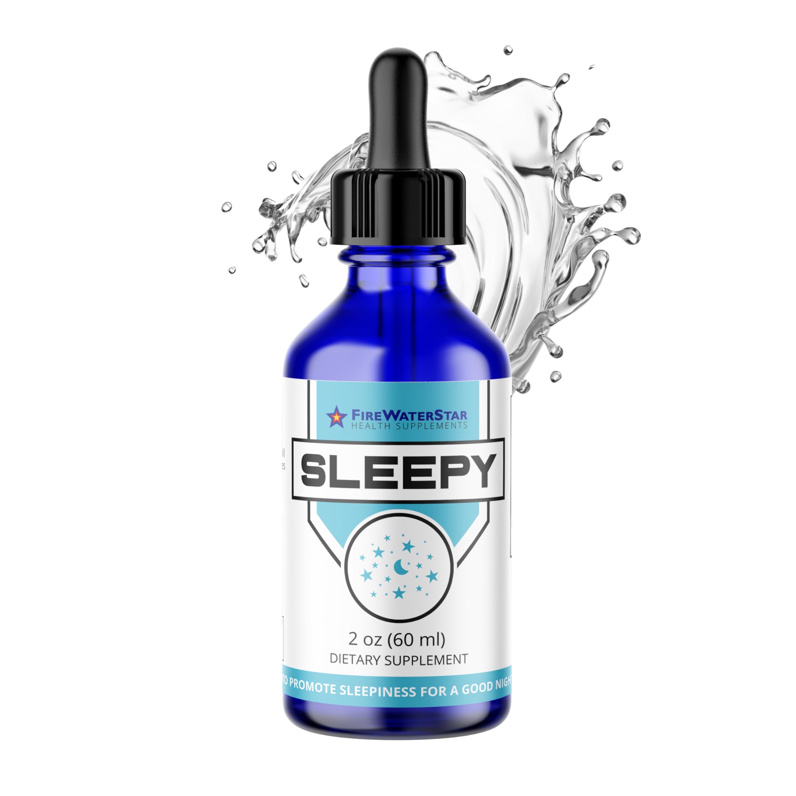 FWS Sleepy liquid bottle with melatonin, magnesium, and L-Theanine