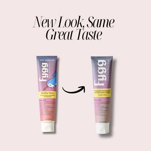 Fygg Vanilla Vibes toothpaste tube with Vanilla Vibes label