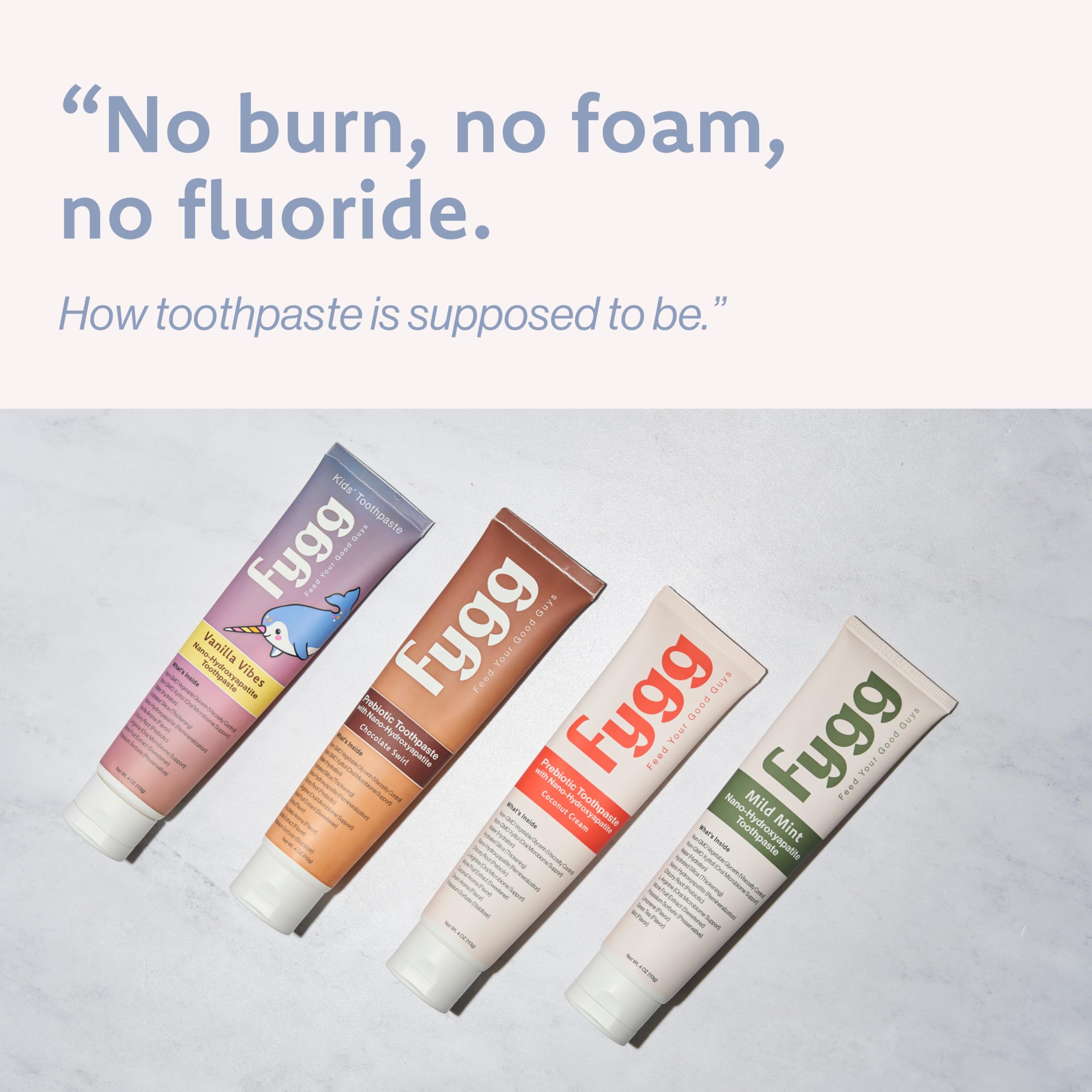 Recyclable toothpaste tube packaging by Fygg
