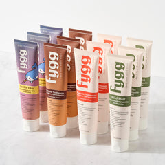 Fluoride-free claim and natural formulation of Fygg toothpaste
