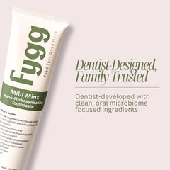 Adults and kids using Fygg toothpaste