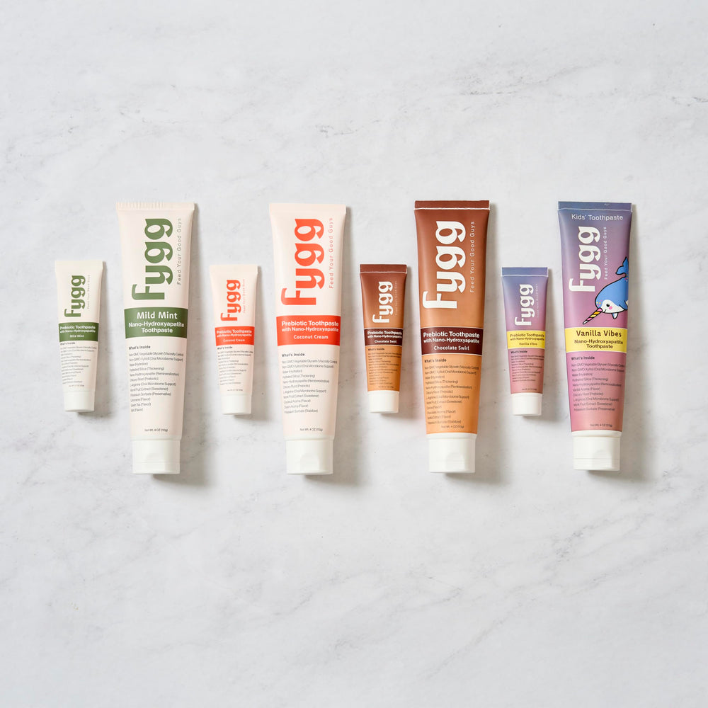 Toothpaste designed for sensitive teeth and microbiome support