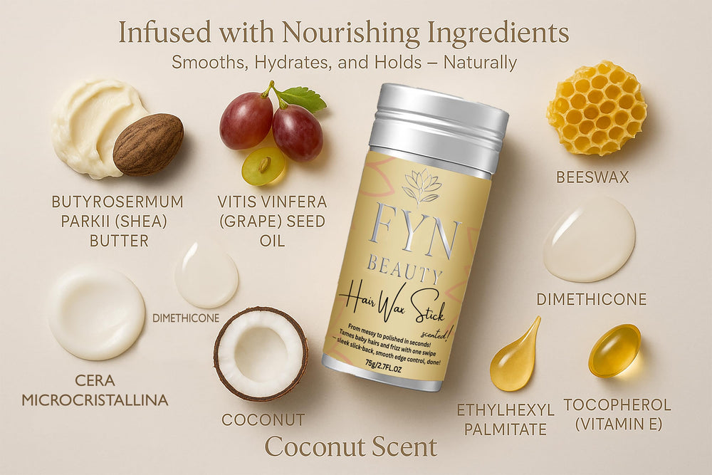 FYN Beauty Wax Stick for Bun and Ponytail styling