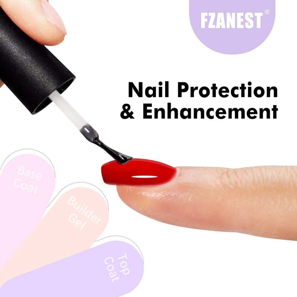 FZANEST top coat delivering high-gloss shine and chip resistance
