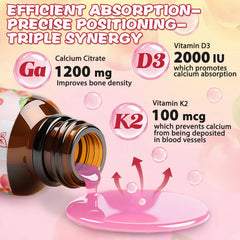 Side view of Fzjjyana Calcium Citrate Drops bottle label