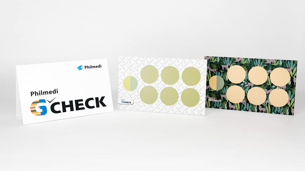 G-Check Green sticker packaging