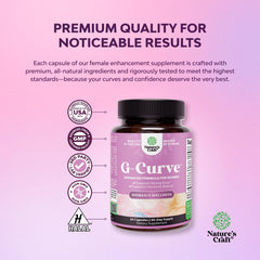 L-Arginine ingredient in G-Curve supplement