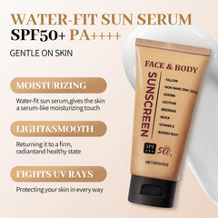 Gaayou sunscreen, lightweight and non-greasy on skin