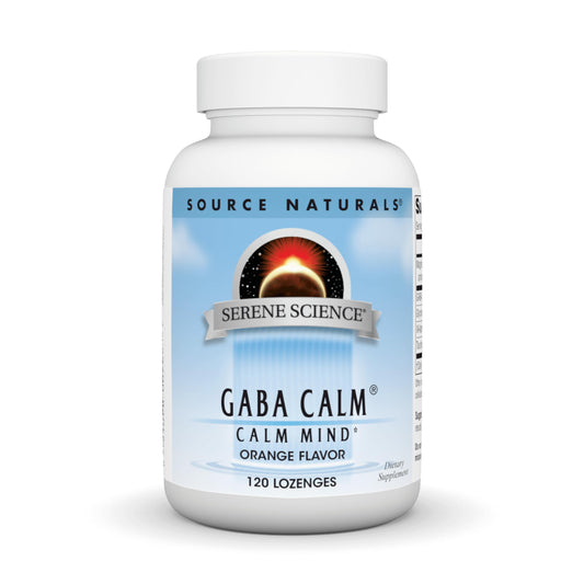 GABA Calm orange flavor lozenges, 120-count