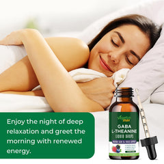 Ingredients panel for GABA L-Theanine Drops
