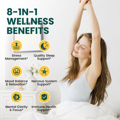GABA, L-Theanine, and Lemon Balm blend for mood support