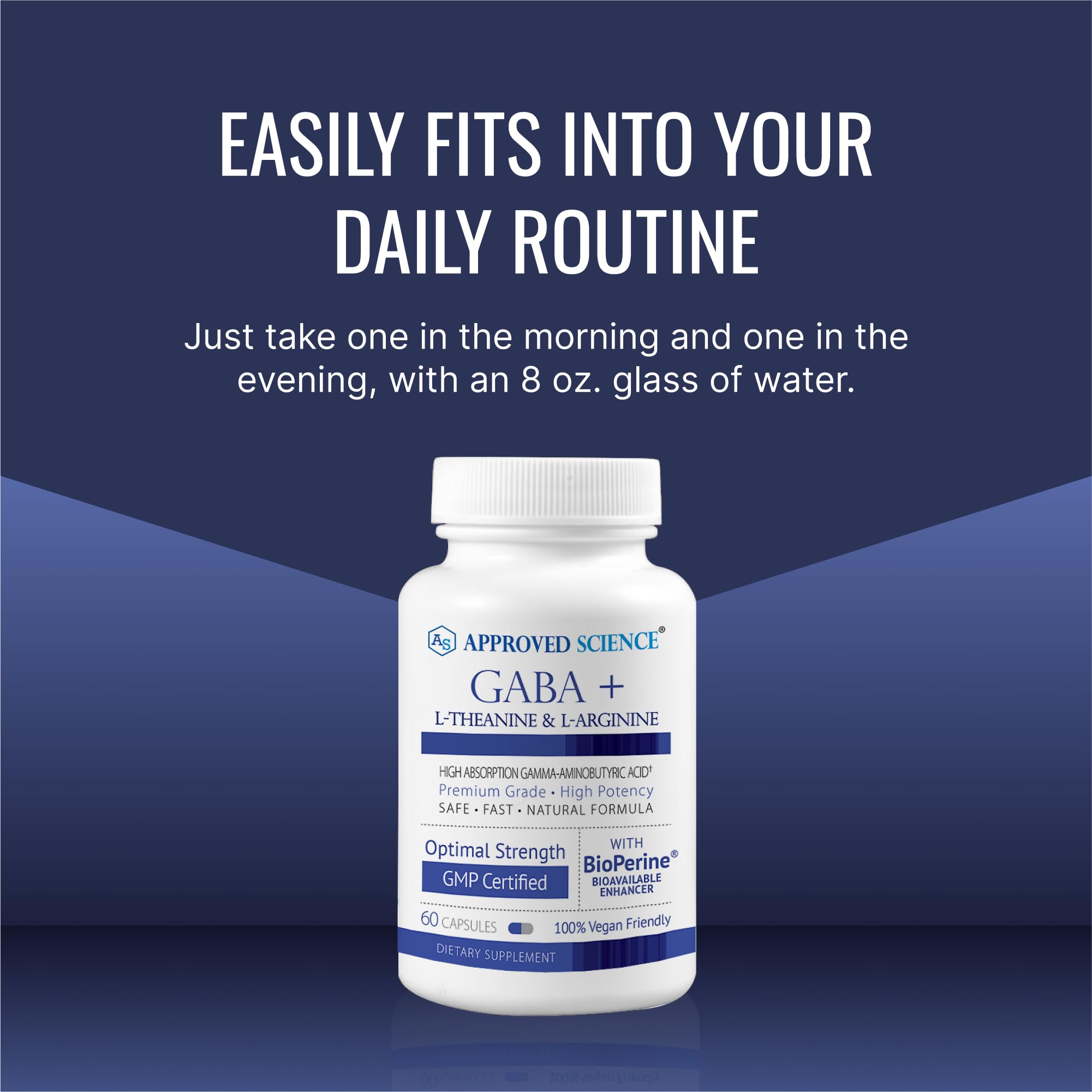 Bioperine and Vitamin B6 for enhanced absorption