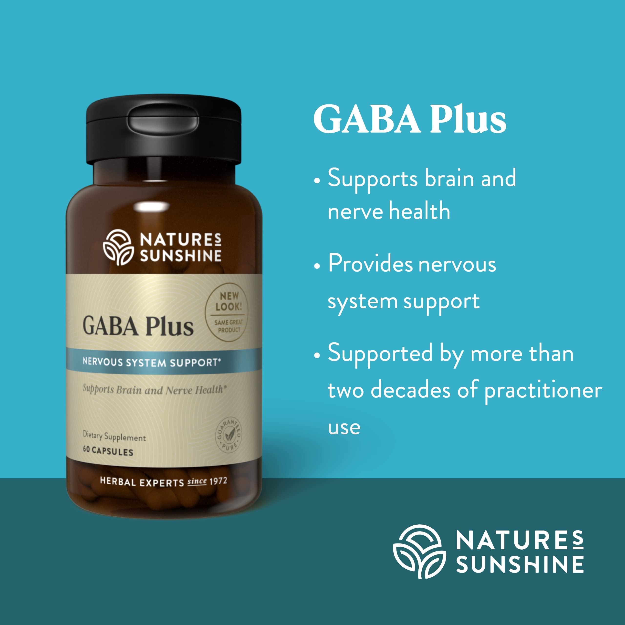 GABA Plus capsules close-up