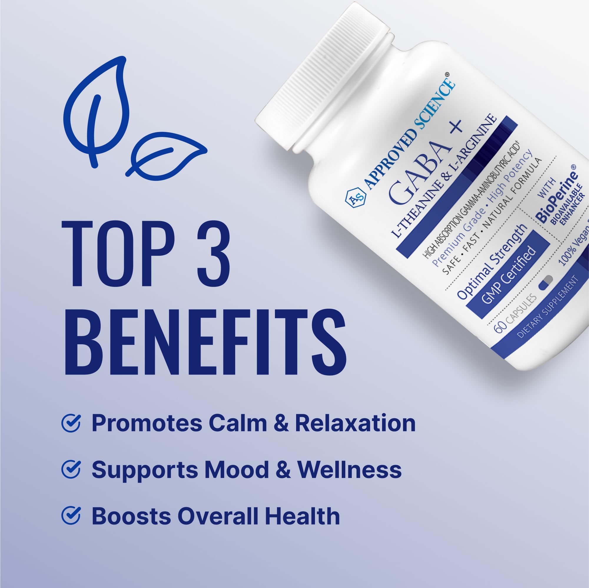 Mood support with GABA Plus ingredients