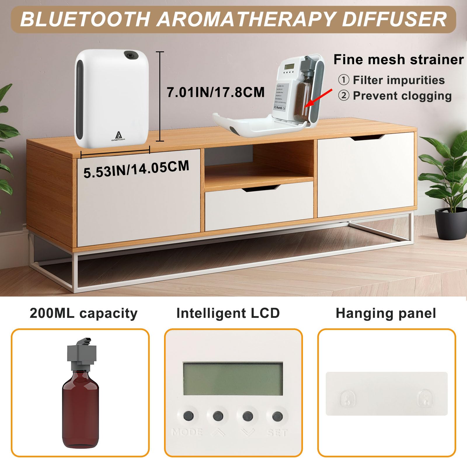 GABROGA Safe design image emphasizes kid and pet-friendly fragrance ambiance