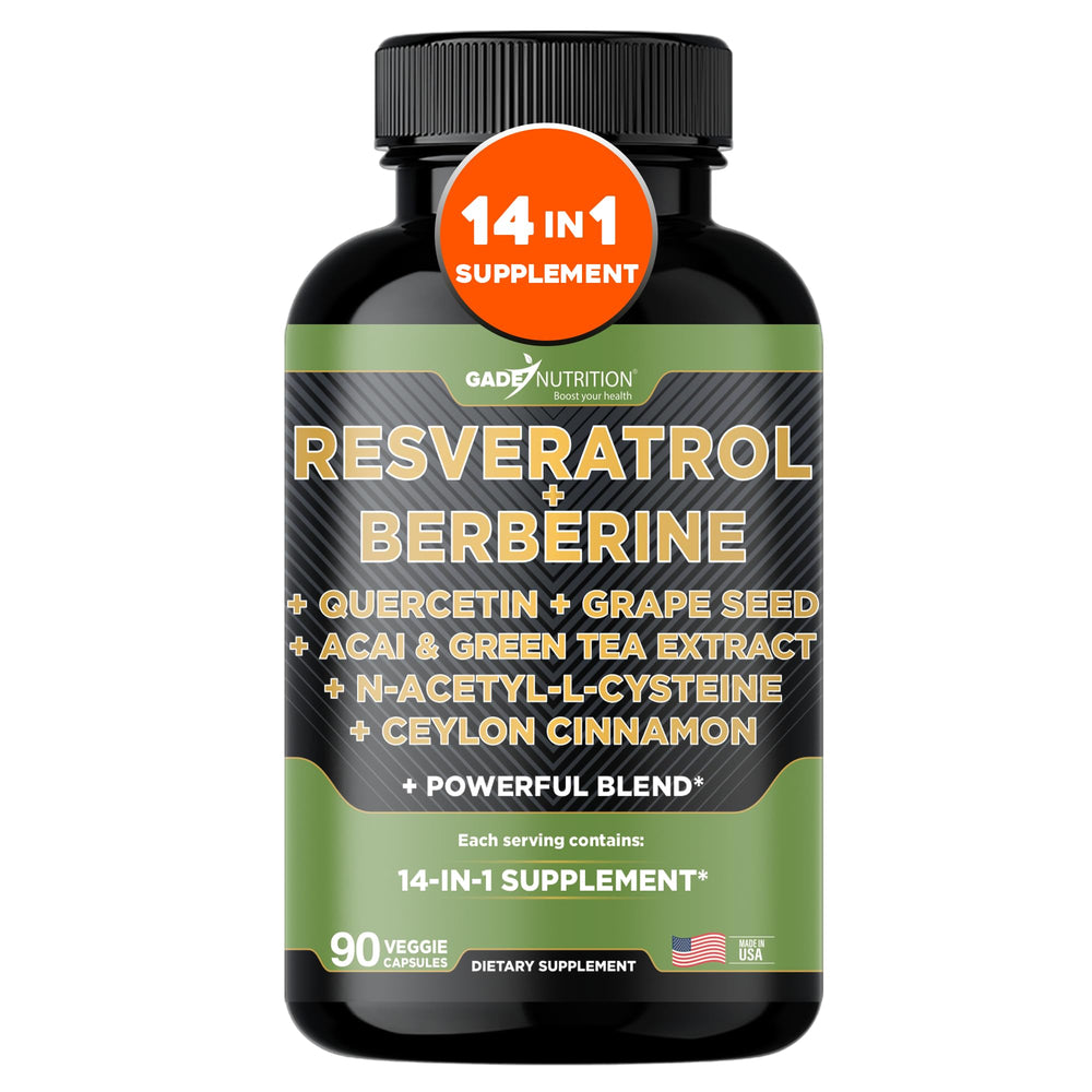 Gade Nutrition 14 in 1 antioxidant complex bottle hero image