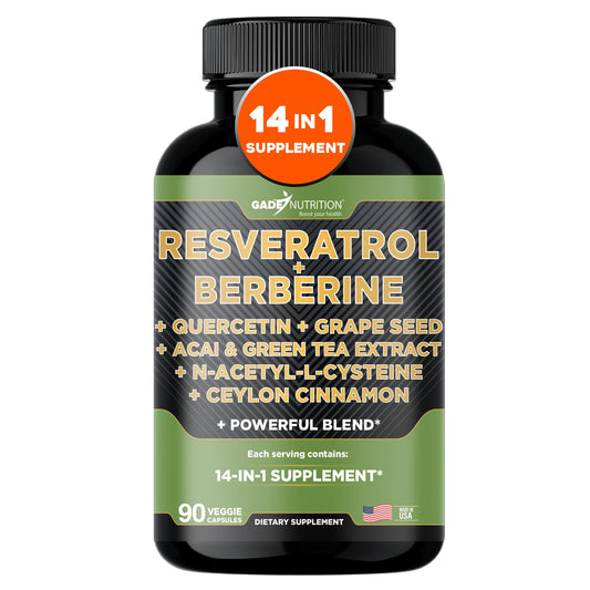 Gade Nutrition 14 in 1 antioxidant complex bottle hero image