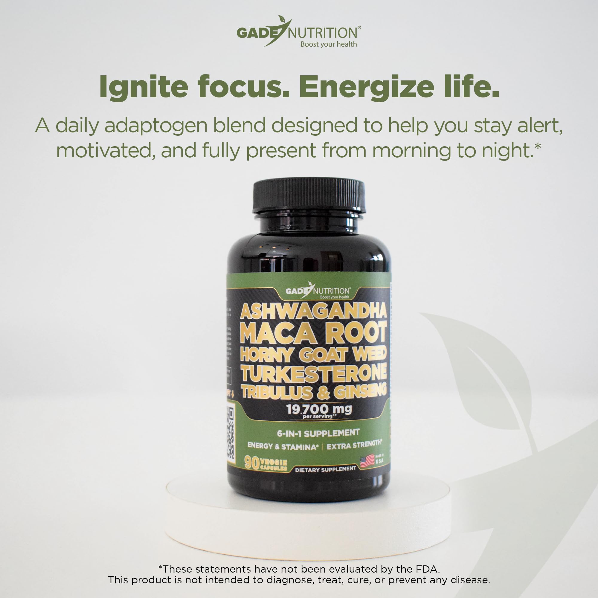 Ashwagandha-Maca wellness blend image
