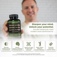 Ginkgo Biloba leaves for memory support