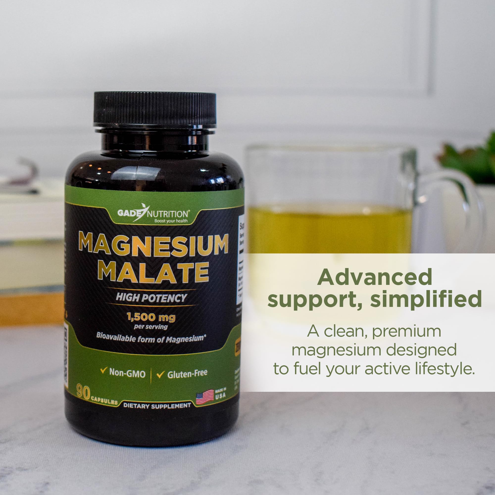 Magnesium aiding muscle relaxation and nerve function