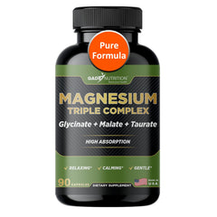 Gade Nutrition Magnesium Triple Complex bottle with veggie capsules