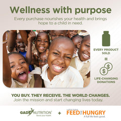 Gade Nutrition product line overview and lab-tested claim on packaging