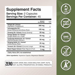 Shilajit capsules product pack shot
