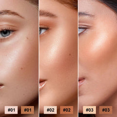 GADMLURY double-ended bronzer highlighter stick close-up showing versatile tool