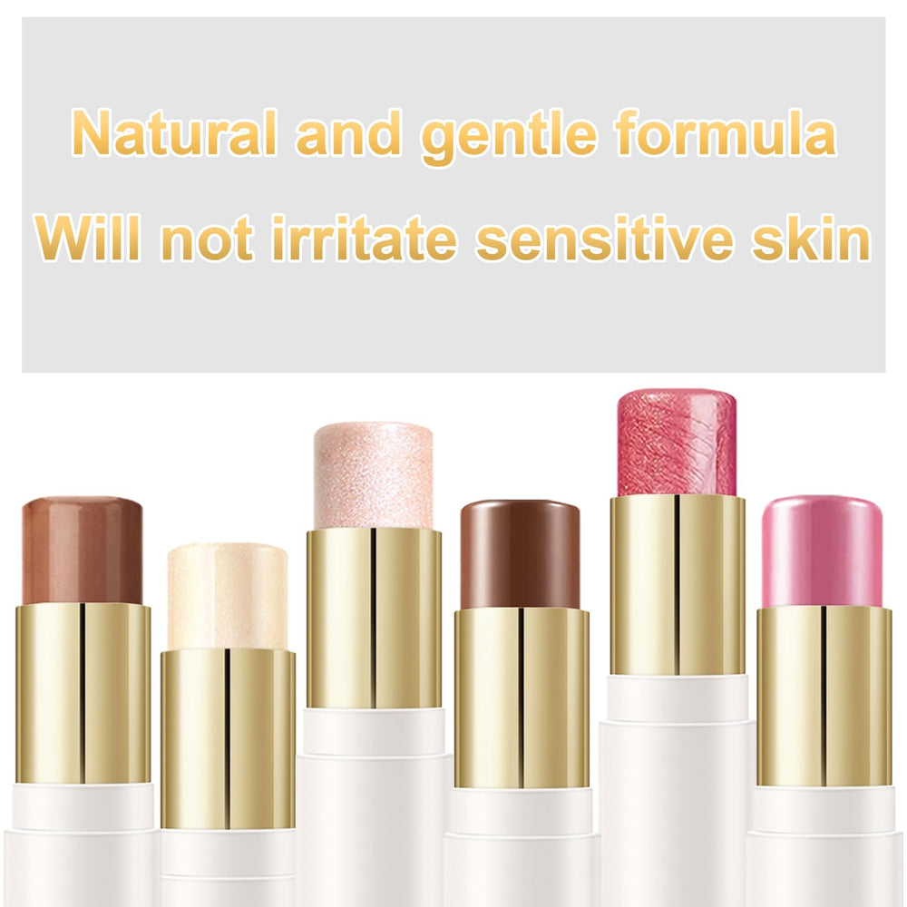 GADMLURY travel-friendly kit includes brush and sponge for on-the-go blending.