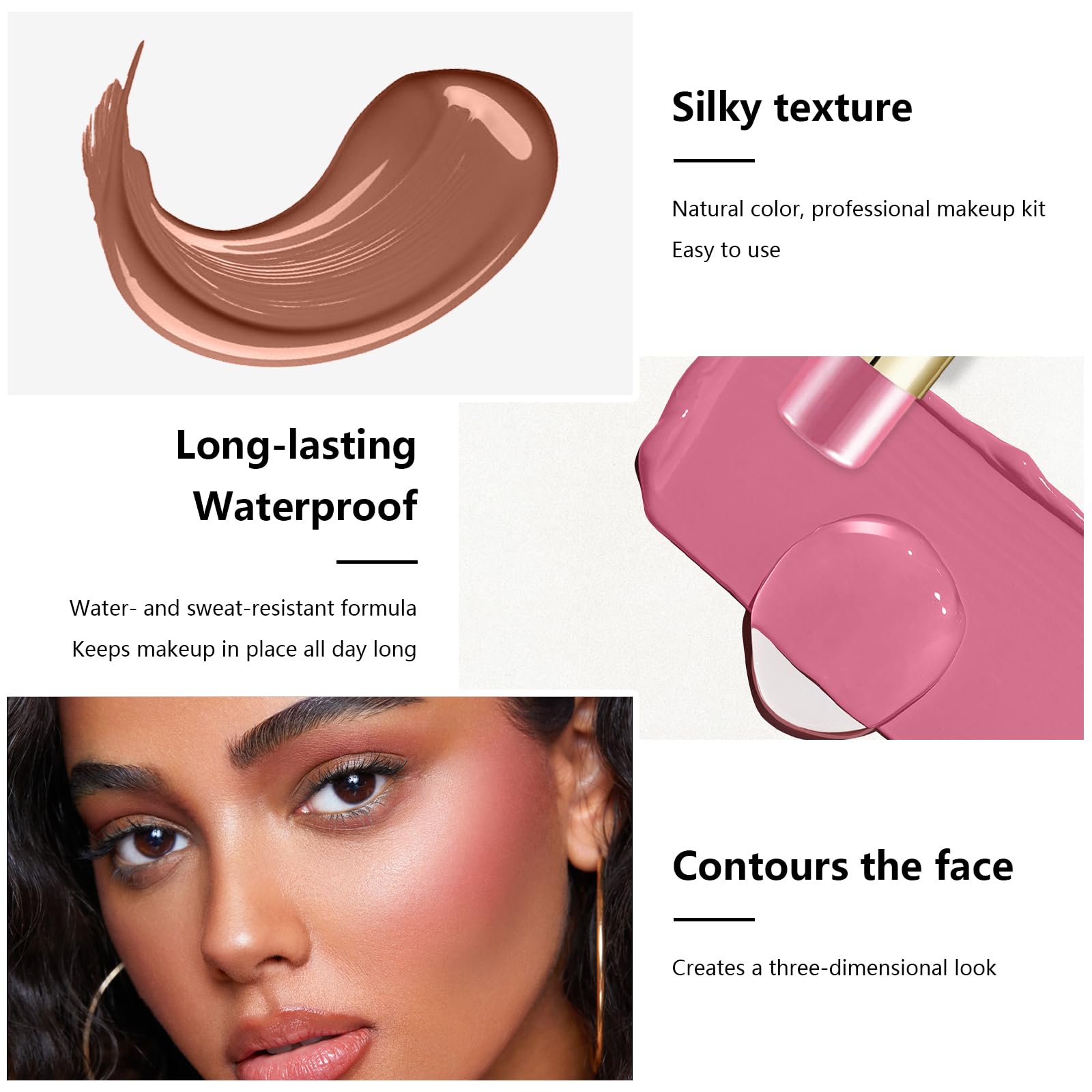 GADMLURY universal contour shade fits a wide range of complexions.