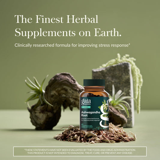 Gaia Herbs Ashwagandha bottle product image