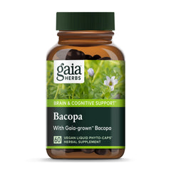Gaia Herbs Bacopa bottle front view