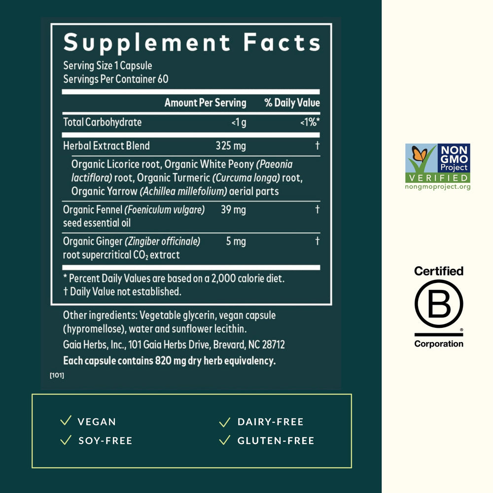 Organic white peony root used in Cramp Relief