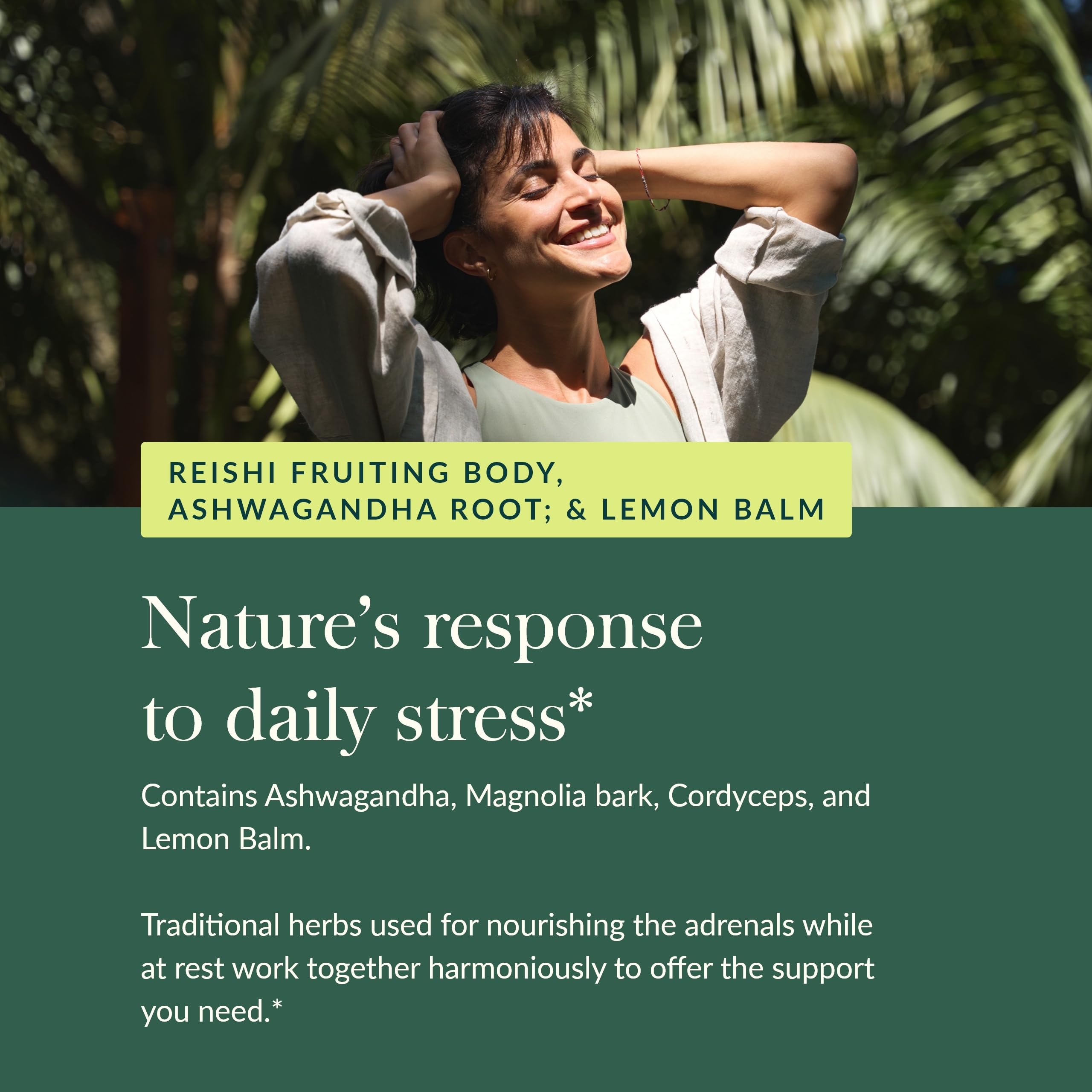 Capsules spilled next to the Gaia Herbs bottle