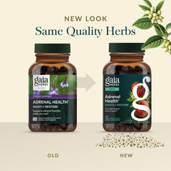Ashwagandha root close-up representing adaptogenic heritage within Gaia Herbs blend