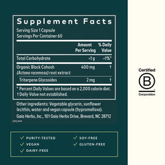 Close-up of vegan capsules